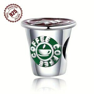 Coffee Cup Charm Pendant (SKU #3029)